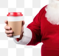 PNG Holding Christmas paper coffee cup christmas drink hand. AI generated Image by rawpixel.