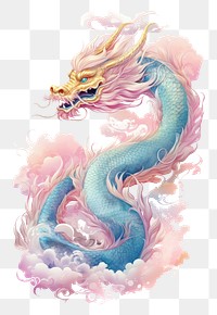 PNG Chinese dragon representation creativity cartoon