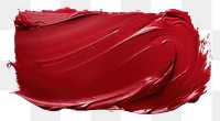 PNG  Flat Metallic dark red paint brushstroke petal white background splattered. AI generated Image by rawpixel.