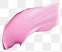 PNG  Flat Metallic pink pastel brush stroke petal white background cosmetics. AI generated Image by rawpixel.