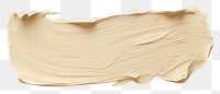PNG  Flat pale Beige paint brushstroke wood white background textured. AI generated Image by rawpixel.