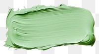 PNG  Flat pale green paint brushstroke backgrounds white background rectangle. AI generated Image by rawpixel.