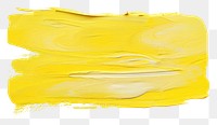 PNG  Flat pale yellow paint brushstroke backgrounds white background splattered. AI generated Image by rawpixel.