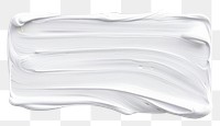 PNG  Flat white acrylic paint brushstroke rectangle white background porcelain. AI generated Image by rawpixel.