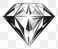 PNG  Diamond jewelry white background accessories. AI generated Image by rawpixel.