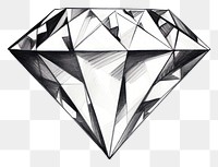 PNG  Diamond gemstone jewelry white background. AI generated Image by rawpixel.