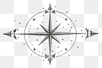 PNG Sagittarius line creativity pattern. 