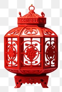 PNG Lantern red white background architecture. AI generated Image by rawpixel.