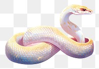 PNG Snake zodiac reptile animal white background