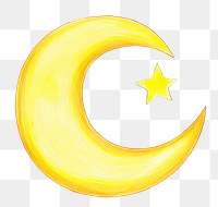 PNG Moon drawing art creativity. AI generated Image by rawpixel.