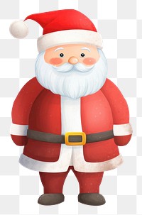 PNG Santa claus red white background celebration. AI generated Image by rawpixel.