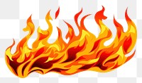 PNG Flame fire white background creativity. AI generated Image by rawpixel.