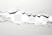 PNG torn paper effect, transparent background 