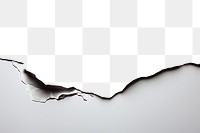 PNG torn paper effect, transparent background 