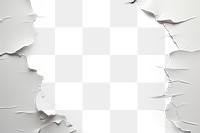 PNG torn paper effect, transparent background 