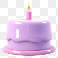 PNG  A birthday cake celebration dessert candle
