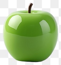 PNG  Apple fruit green plant. AI generated Image by rawpixel.