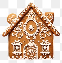 PNG Gingerbread dessert cookie food. AI generated Image by rawpixel.