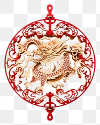 PNG Ornament pendant jewelry dragon
