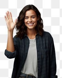 PNG European woman portrait smile photo. AI generated Image by rawpixel.