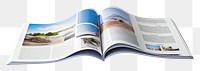PNG Opened magazie publication text white background. AI generated Image by rawpixel.