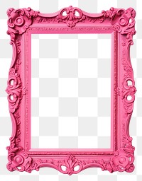 PNG  Colorful mirror frame white background