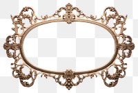 PNG  Crescent design frame vintage jewelry white background architecture. AI generated Image by rawpixel.