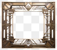 PNG  Art deco design frame vintage photo white background architecture. AI generated Image by rawpixel.