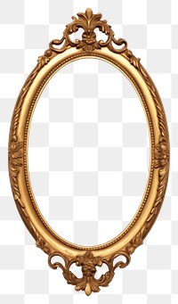 PNG  Gold Oval jewelry frame photo. AI generated Image by rawpixel.