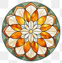 PNG  Glass Marigold backgrounds shape art. AI generated Image by rawpixel.