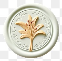 PNG Relief Lily locket white background accessories. AI generated Image by rawpixel.