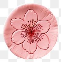 PNG Sakura flower plate petal. 