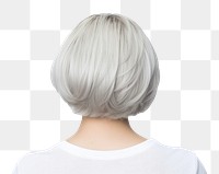 Adult wig hairstyle headshot. AI generated Image by rawpixel.