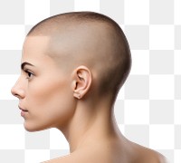 PNG Buzz cut hair portrait adult photo. 