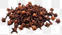 PNG  Spice cloves food white background ingredient. AI generated Image by rawpixel.