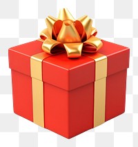 PNG Christmas gift box white background celebration. AI generated Image by rawpixel.