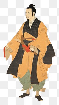 PNG Painting adult robe art. 