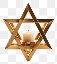PNG Hanukkah candle white background spirituality. AI generated Image by rawpixel.