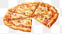 PNG Pizza food pepperoni freshness. 