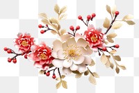 PNG Flower decoration blossom plant. AI generated Image by rawpixel.