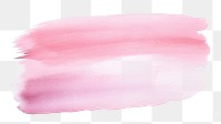 PNG Pastel pink watercolor brush stroke paper paint petal. AI generated Image by rawpixel.