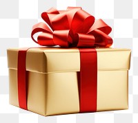PNG  Christmas Present present gift gold. AI generated Image by rawpixel.