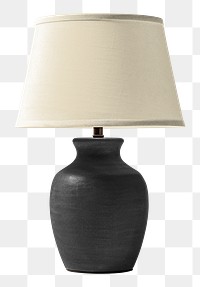 Table lamp png, transparent background