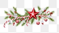 PNG Decoration Christmas christmas tree decoration. AI generated Image by rawpixel.