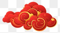 PNG  Cloud backgrounds red chinese new year