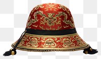 PNG  Chinese Hat bell hat white background. AI generated Image by rawpixel.