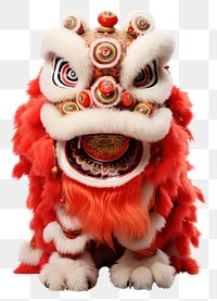 PNG  Lion dance toy chinese new year representation