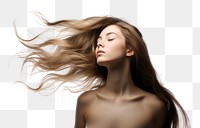PNG  Portrait adult photo hair. AI generated Image by rawpixel.
