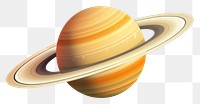 PNG Saturn astronomy planet space. AI generated Image by rawpixel.