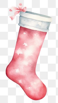 PNG Christmas stocking celebration decoration footwear. AI generated Image by rawpixel.